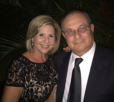 Miguel Rosenfeld and his wife Clarissa Rosenfeld